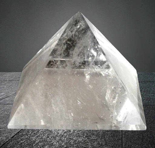 Křišťálová pyramida cca 4,3 cm