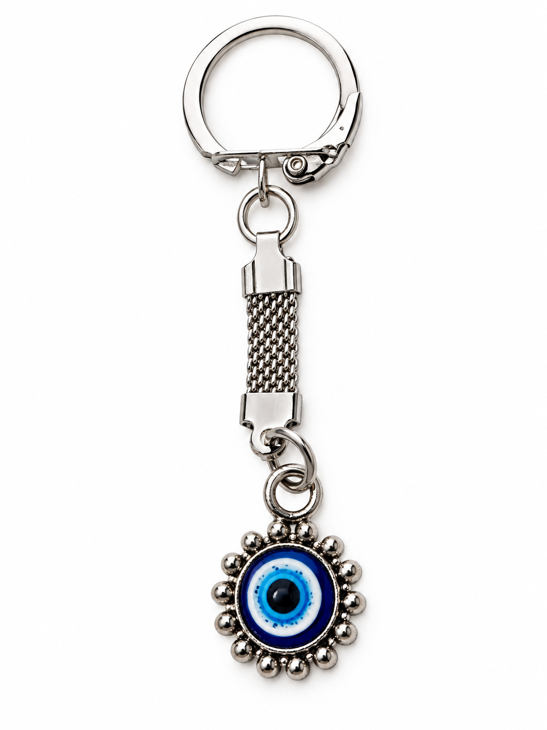 Klíčenka s Božím okem – Nazar / ochranný talisman / Feng Shui – 8,5 cm