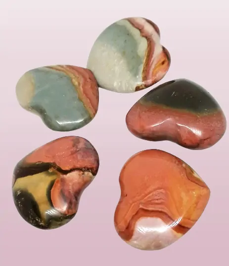 Jaspis polychrom srdíčko malé