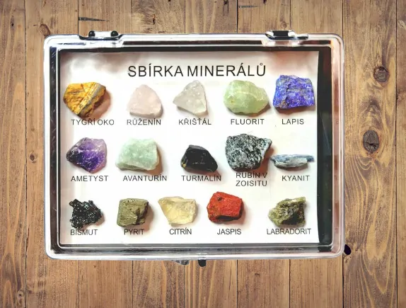Sbírka minerálů pro začátečníky – objevte krásu přírodních kamenů