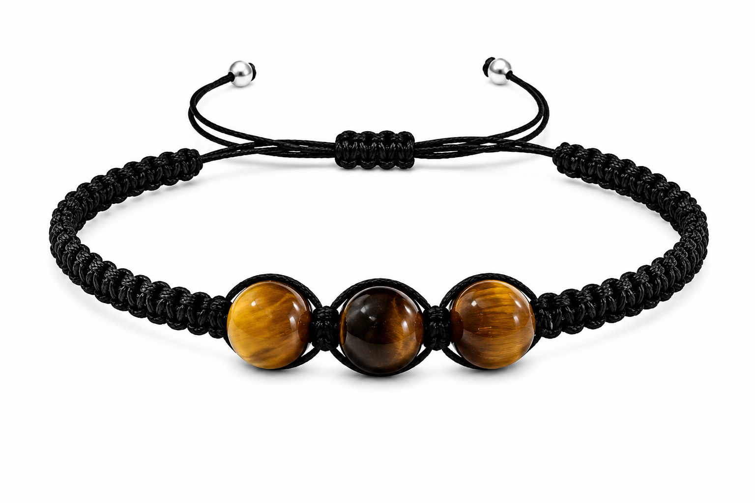 Tygří oko náramek shamballa