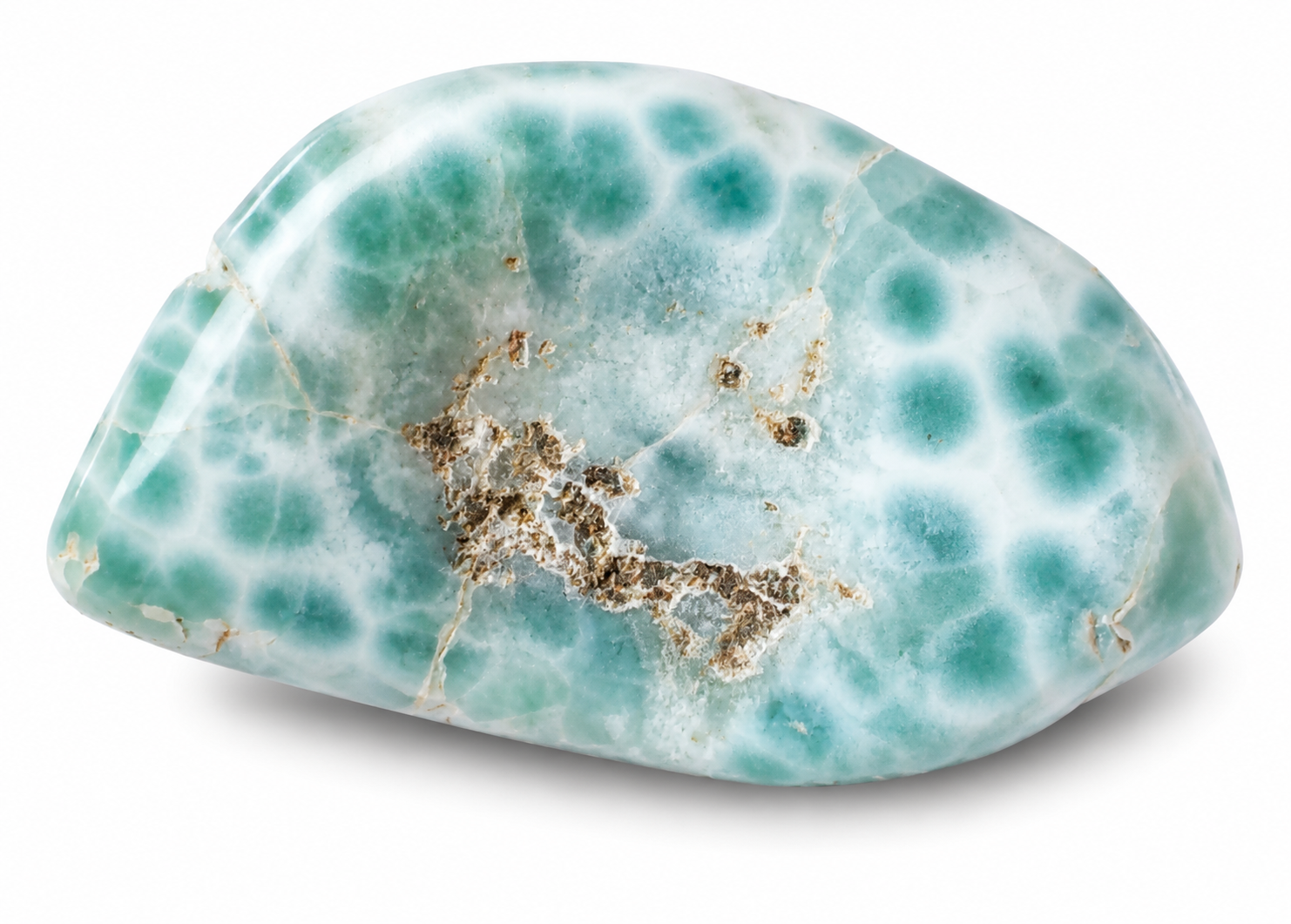 Larimar v AA kvalitě, větší pěkný kus 38 g