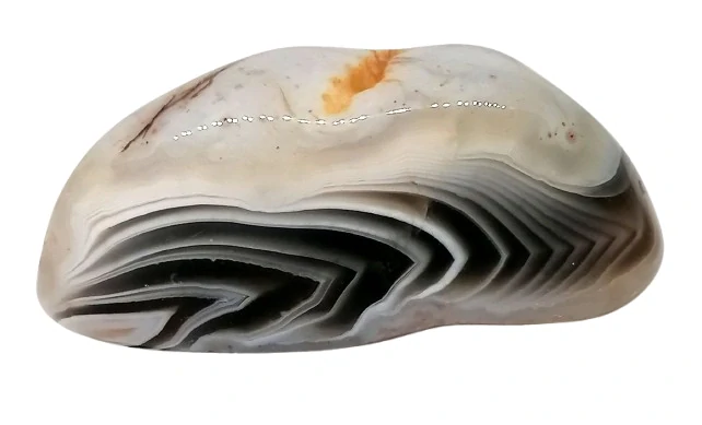 Achát Botswana, krásný jumbo kus 83 g