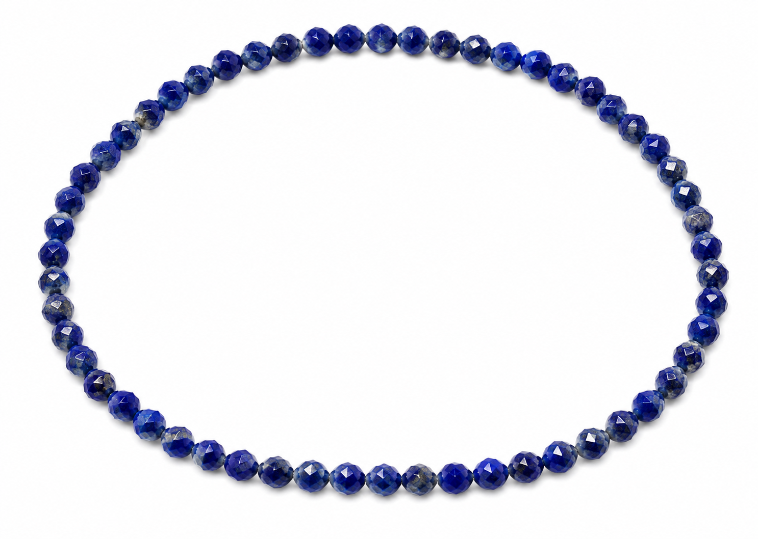 Lapis lazuli jemný ochranný náramek 3 mm – fazetovaný krystal moudrosti a intuice