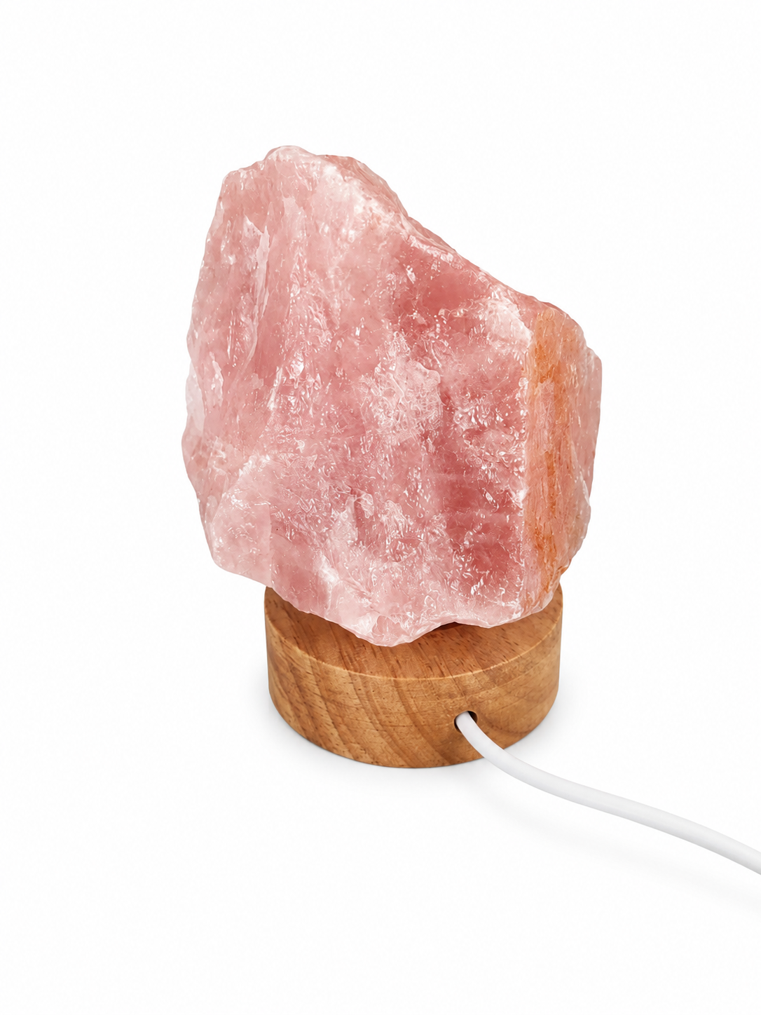 Růženínový blok na svítícím podstavci 480g