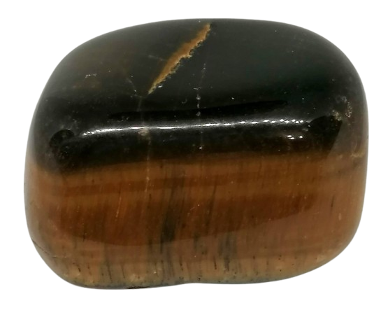 Tygří oko, obří tromlovaný kus v A kvalitě, 214 g