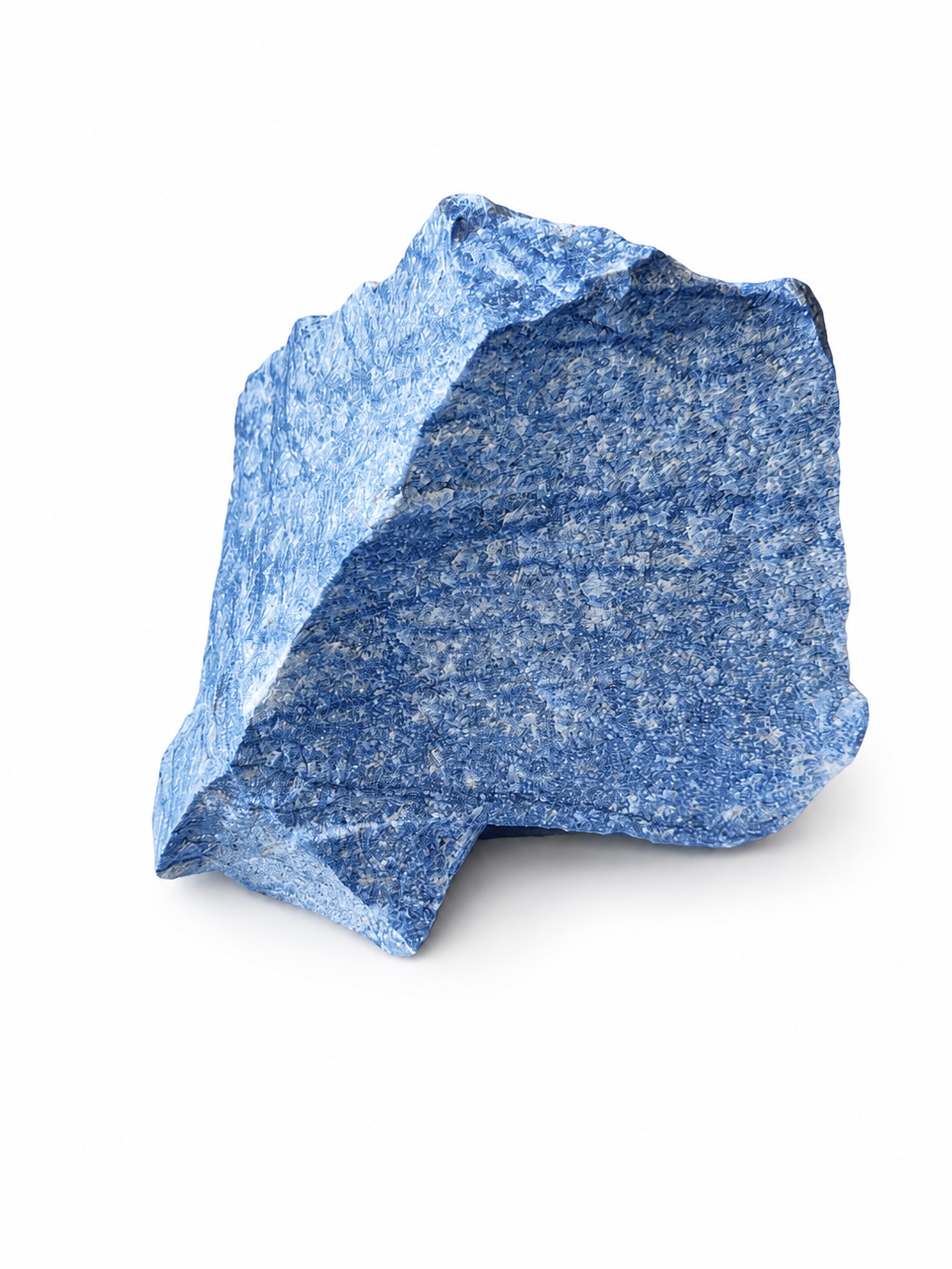 Modrý křemen surový obří blok 5,2 kg (20x20x16 cm) – kámen klidu z Brazílie