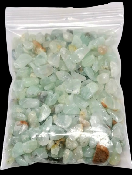Prehnit chips 5–8 mm (100 g) – jemné kamínky klidu a ochrany
