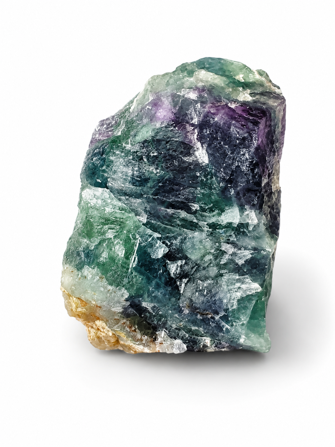 Fluorit duhový, krystalický kus 1,1 kg