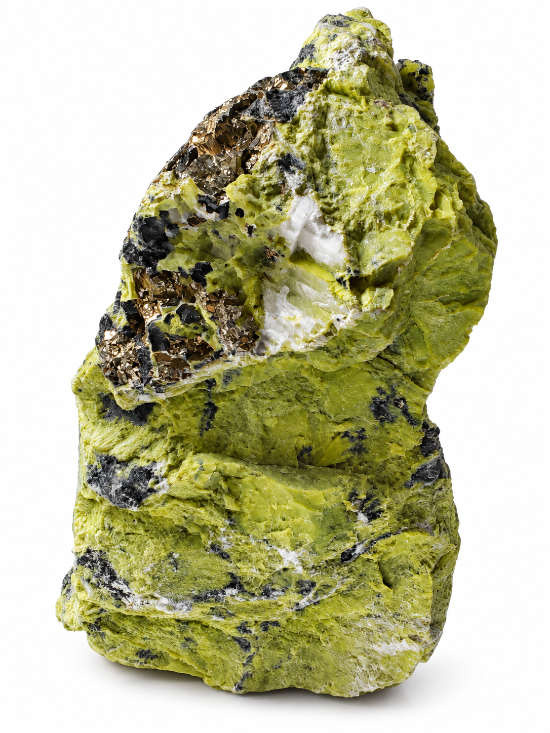 Serpentin s pyritem – Peru | 1,7 kg