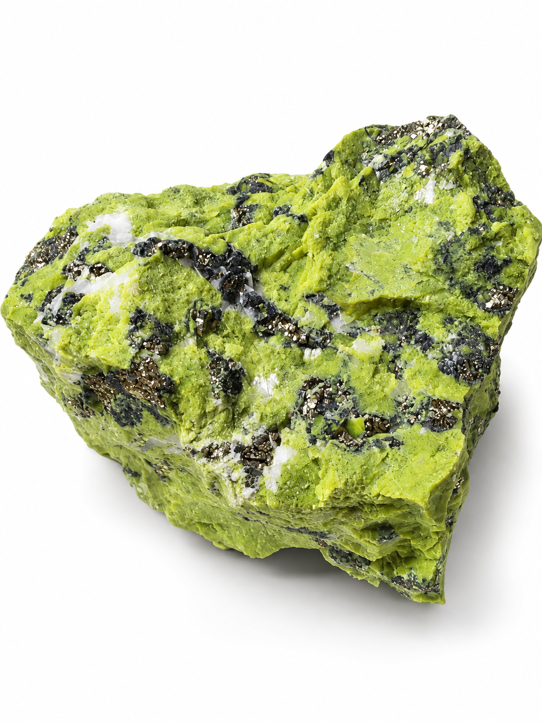 Serpentin s pyritem – Peru | 1,39 kg