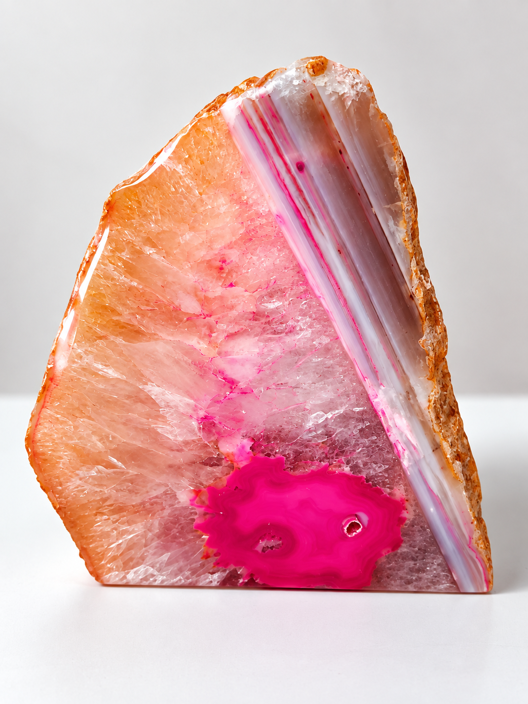 Achátový svícen na čajovou svíčku 10x9,5x8 cm, 850 g