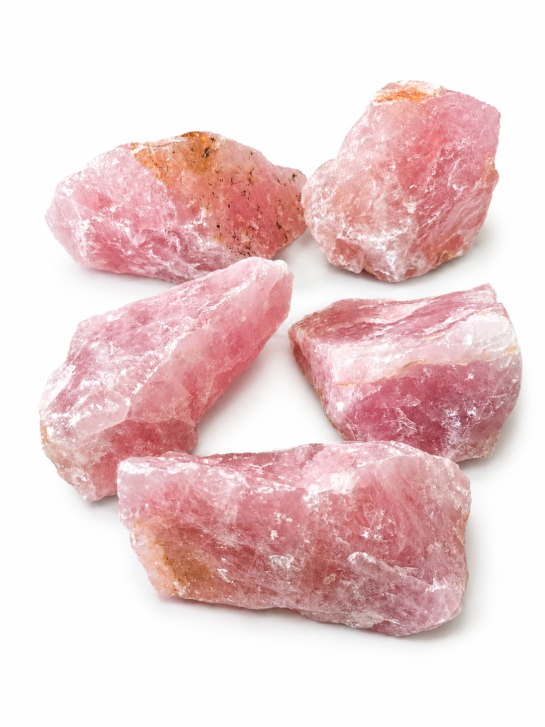 Růženín surový z JAR 400–500 g – přírodní minerál