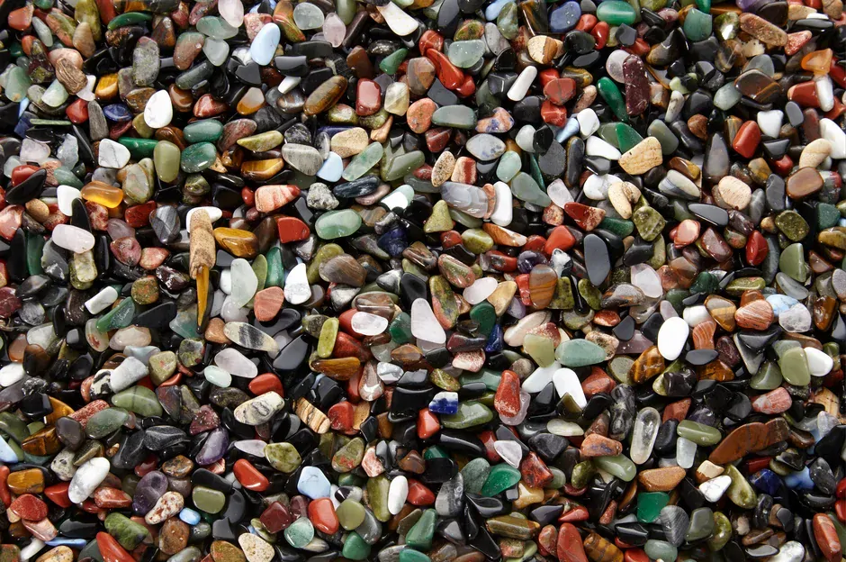Sbírka mini minerálů, směs Brazílie a Afrika /1 kg/