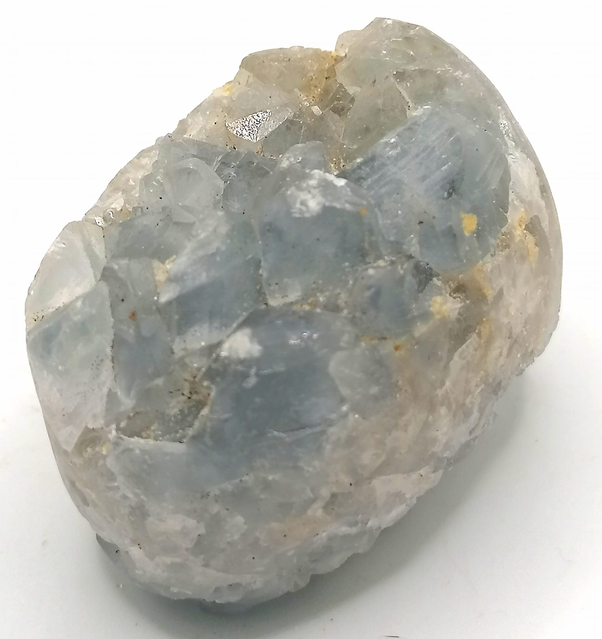 Celestýnová geoda oboustranná,185g