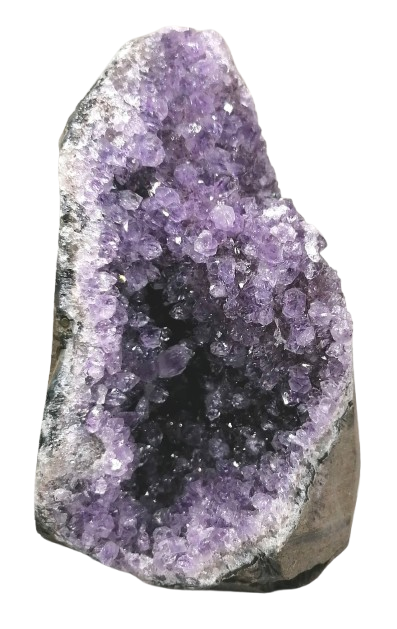 Ametystová geoda Uruguay, 730 g