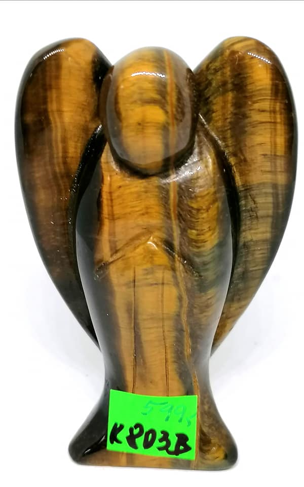 Anděl strážný, tygří oko, 7,5 cm