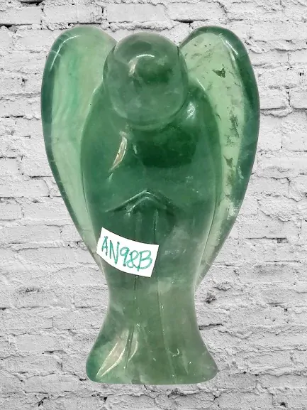 Fluorit zelený anděl strážný,7,5 cm