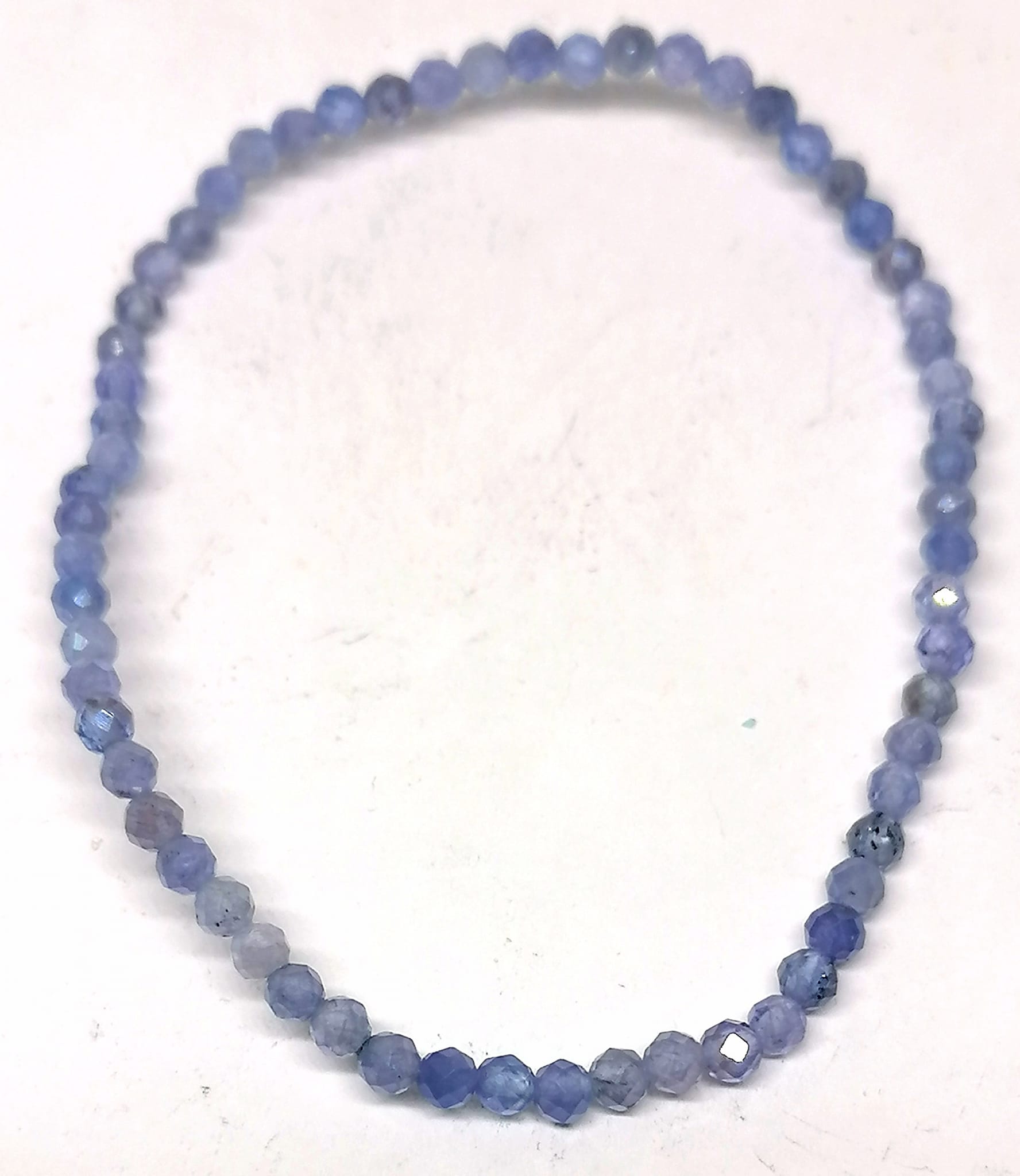 Tanzanitový náramek luxusní-cca 3mm
