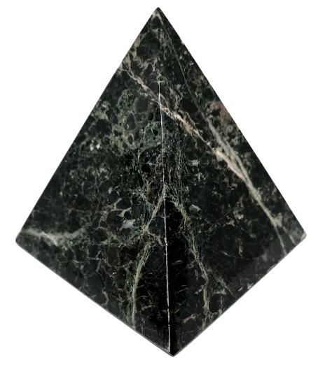 Pyramida z černého onyxu 10 cm