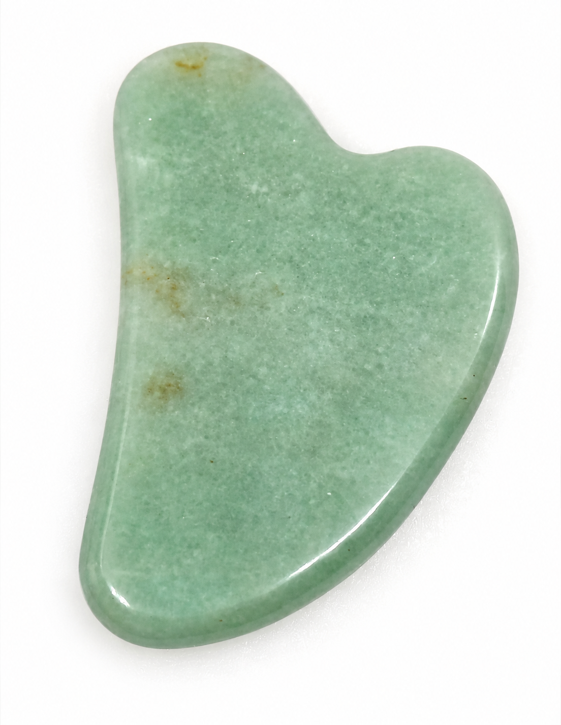 GUA SHA, tvar srdce avanturín zelený