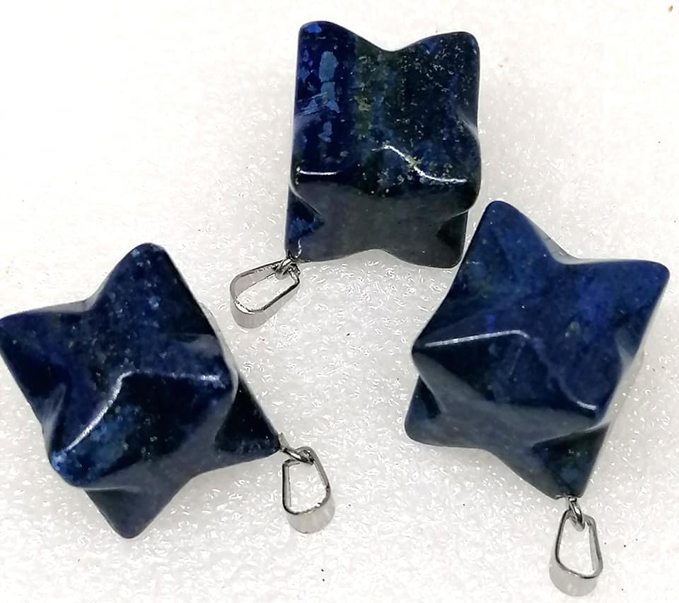 Lapis lazuli merkába 1,2 cm – posvátná geometrie a talisman