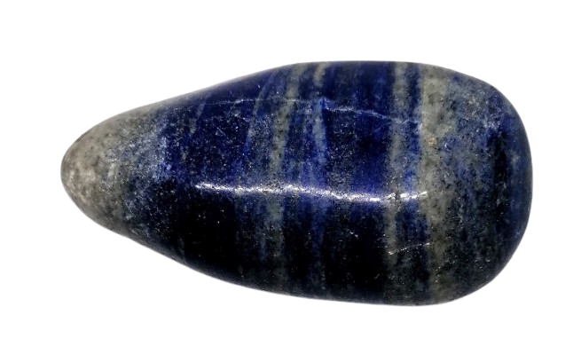 Lapis lazuli, 154 g s vyvrtaným otvorem