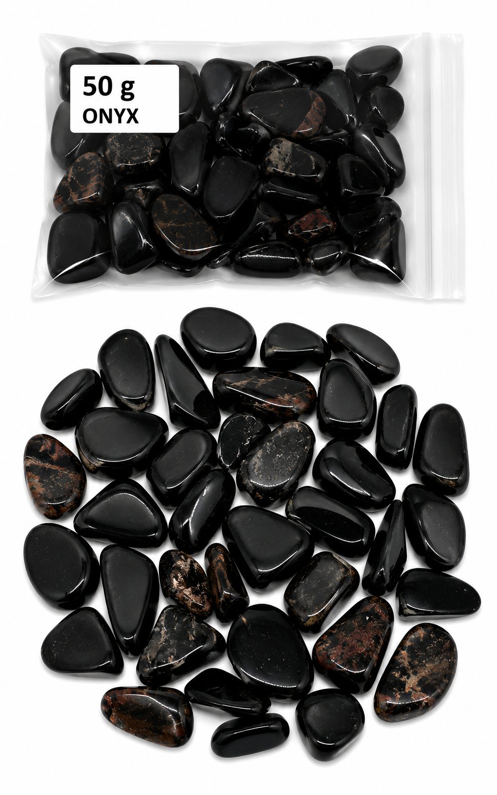 Onyx chips, 8-12 mm, 50 g