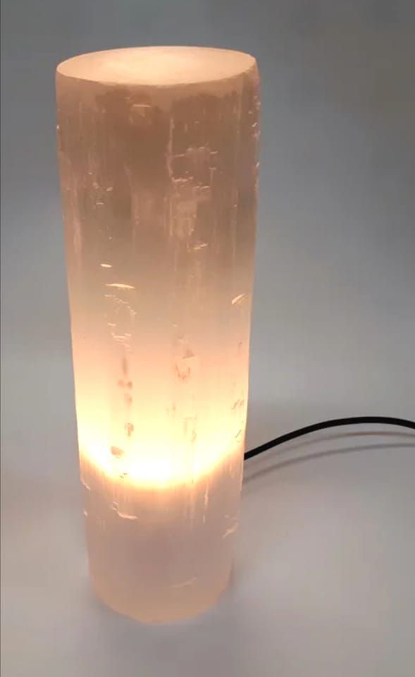 Selenitová lampa 29-30 cm