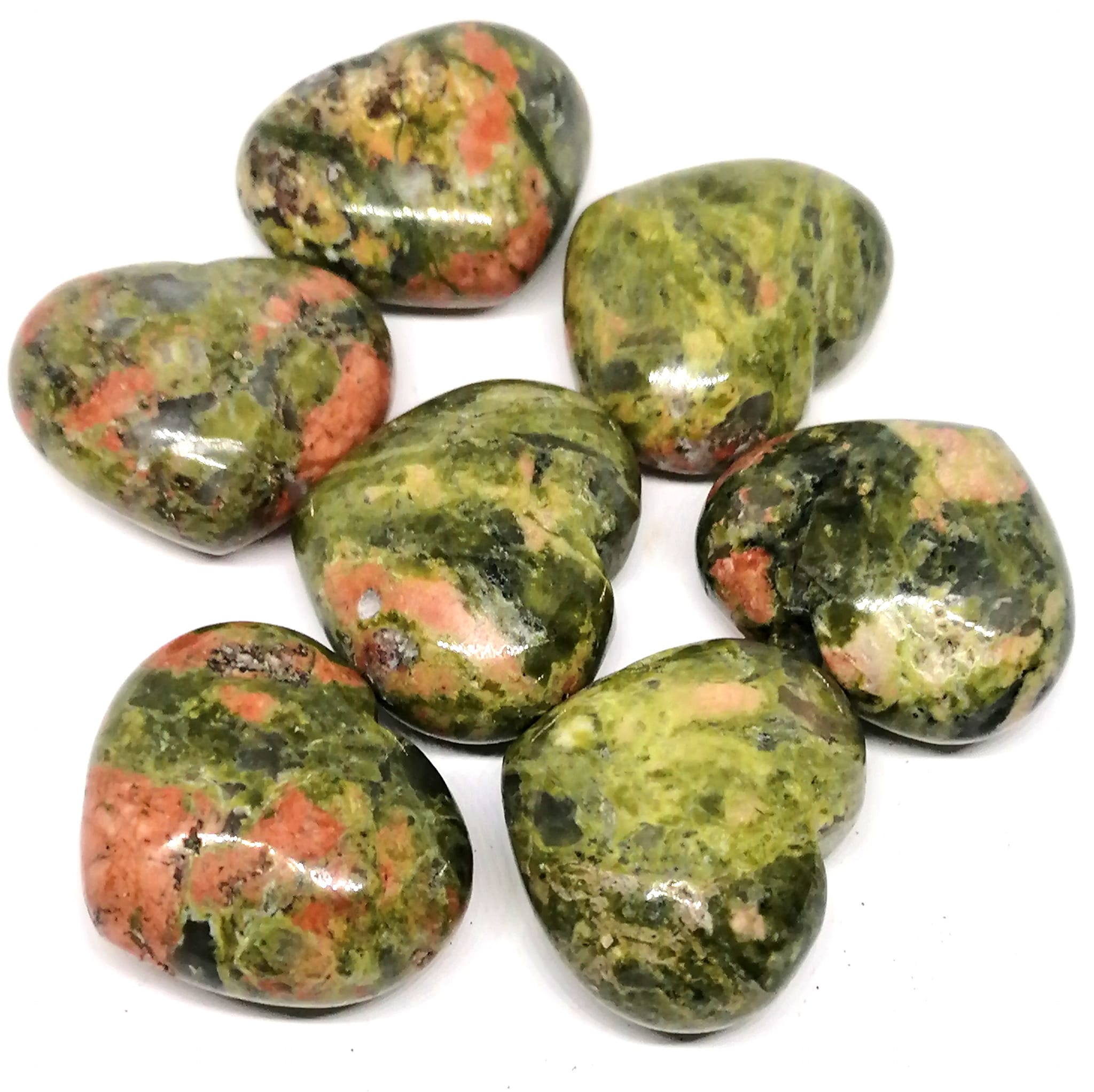 Unakitové srdíčko,hmatka,3x2,5cm