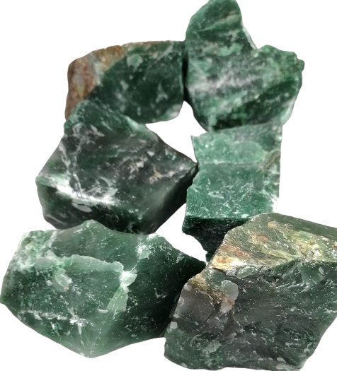 Chalcedon zelený,kus o váze 100-200g