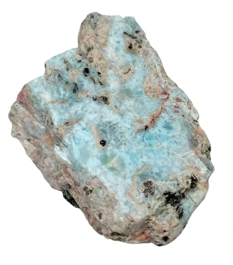 Larimar surový, dovezený z Dominikánské republiky 107g
