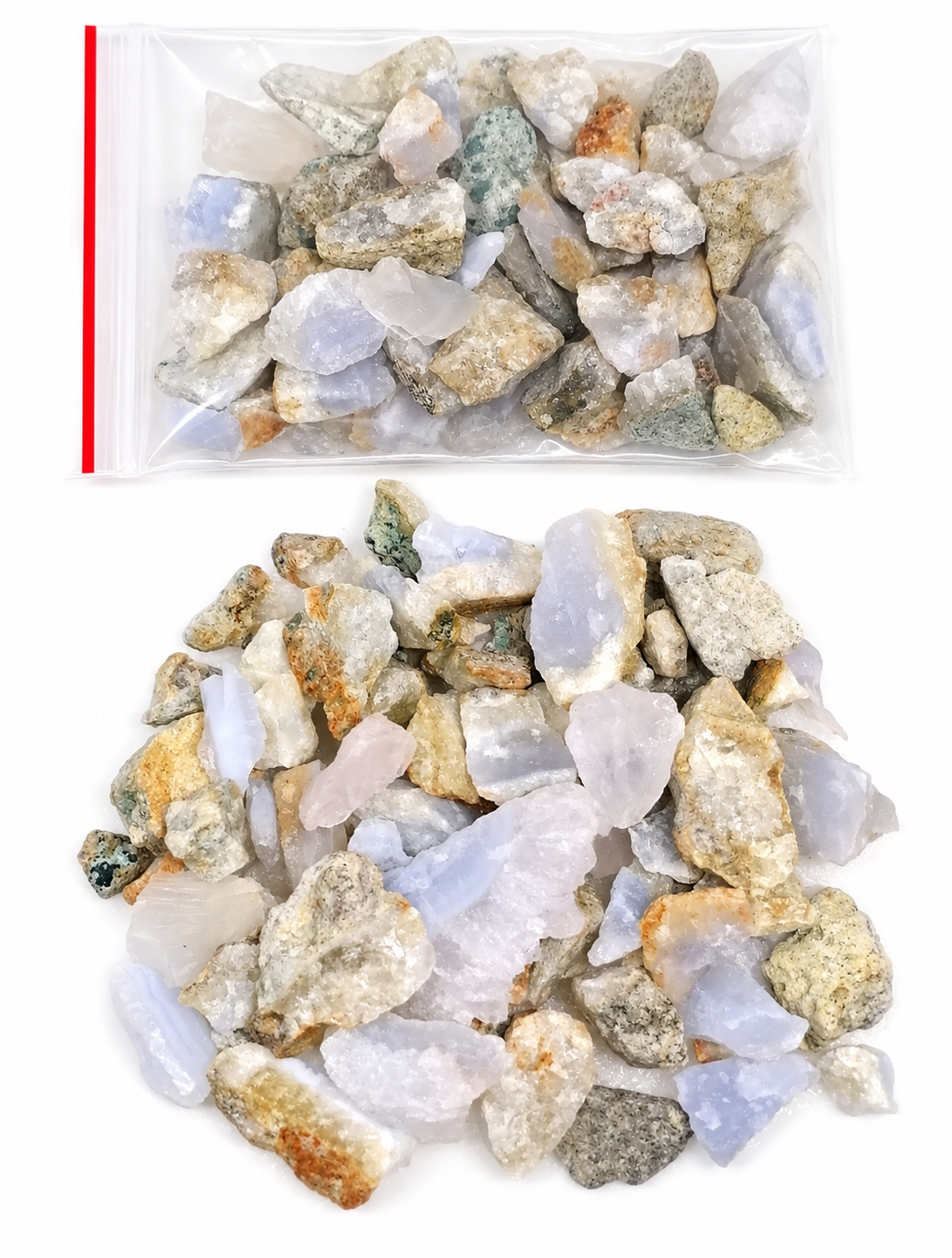Chalcedon přírodní chips 100 g
