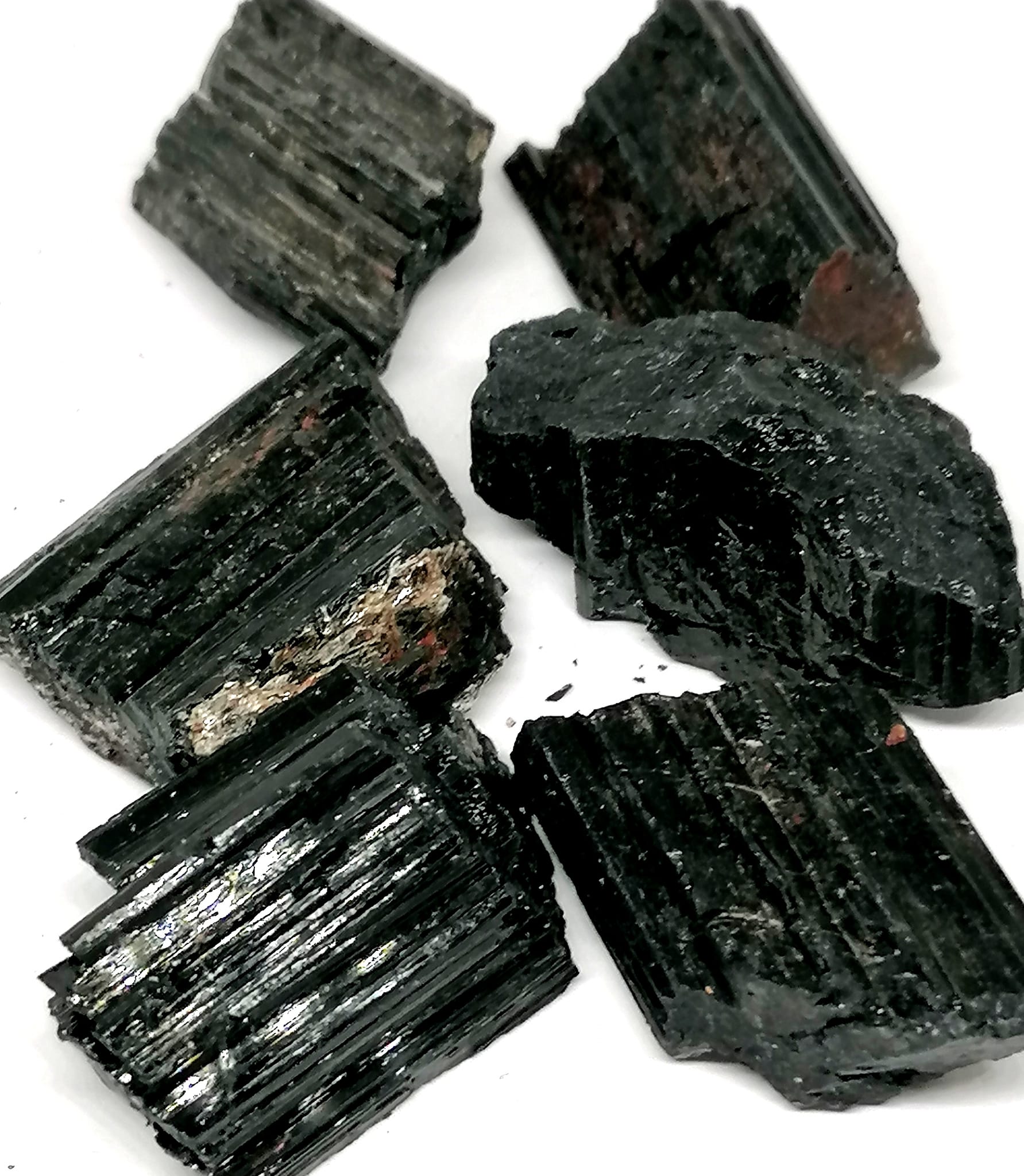 Přírodní černý turmalín (skoryl) – sáček 100 g ochranného minerálu