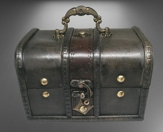 Dřevěná truhlička 16x11x10 cm