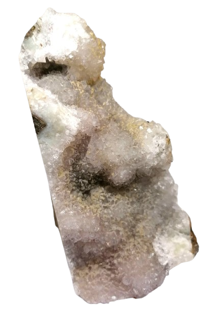 Ametystová geoda se stolzitem na povrchu, 485 g