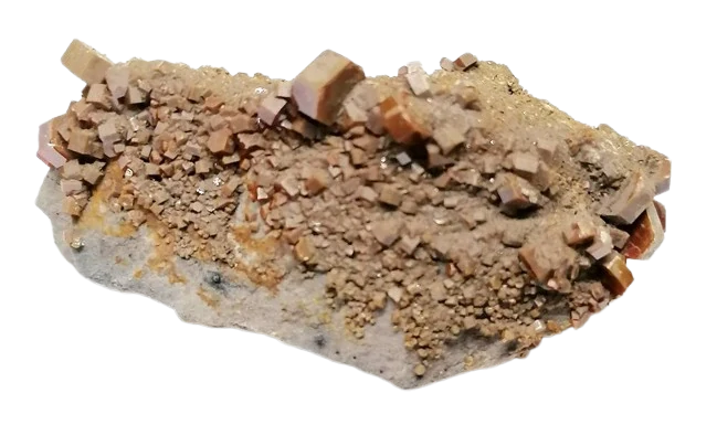 Vanadinit, vzácný minerál, úžasný kus 19 g
