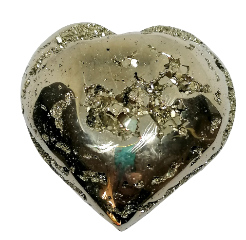 Pyritové srdce, luxusní kus v AA kvalitě 87 g