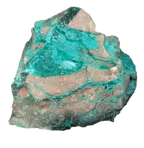 Malachit na chryzokolu v A kvalitě, 107 g