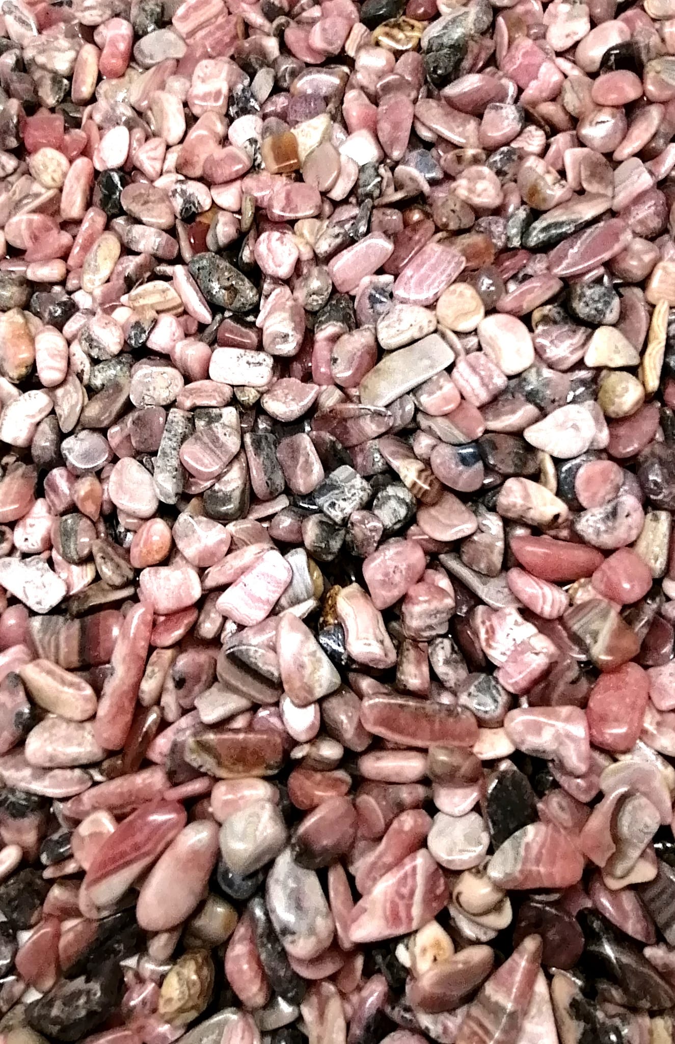 Rodochrozit chips tromlovaný 6-12 mm, balení 50 g