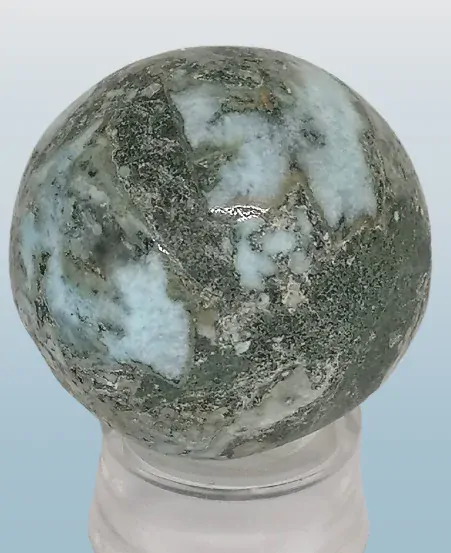 Larimar koule průměr 4,3 cm, 124 g