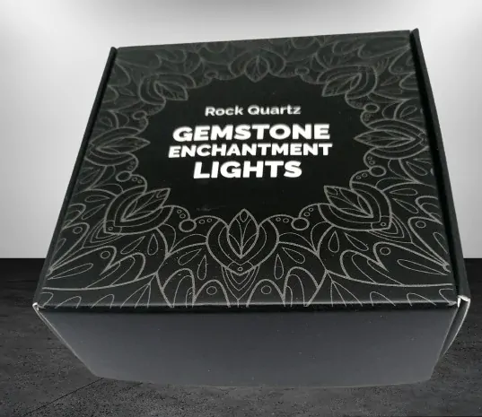 LED světelný řetěz s křišťálem na USB