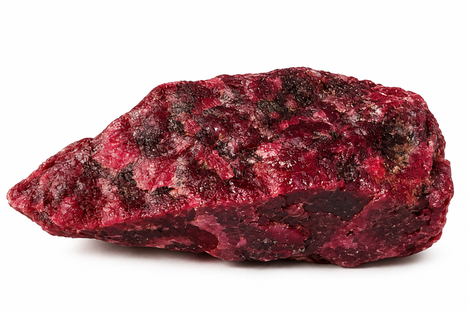 Rubín přírodní kus z Tanzanie, 117 g