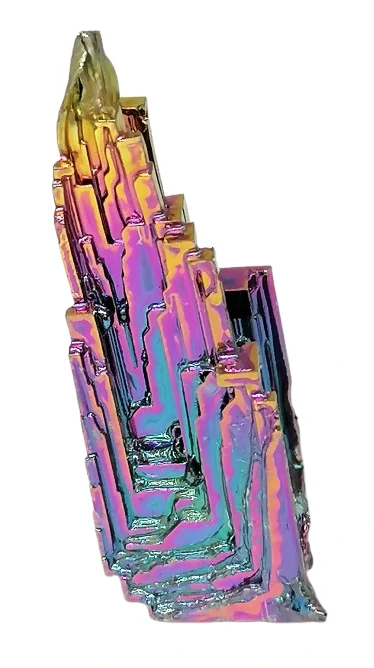 Bismut 37 g AA kvalita – přírodní krystal s duhovým leskem