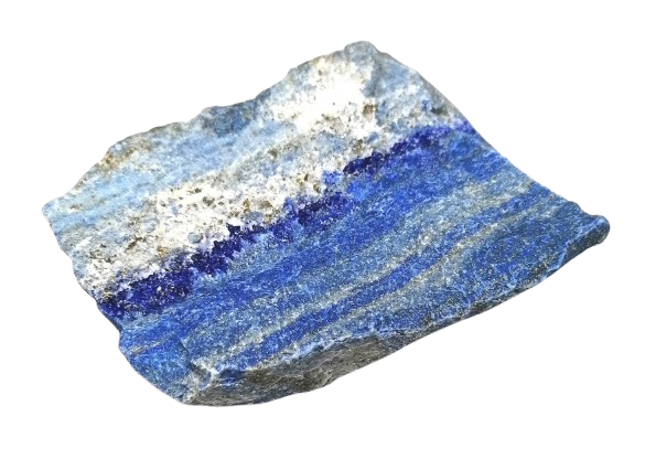 Lapis lazuli surový z Afghánistánu 279 g (9 cm) – výběrový kámen s výraznou modří