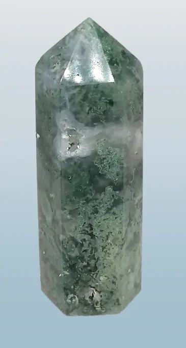 Mechový achát špice v AA kvalitě 5 cm