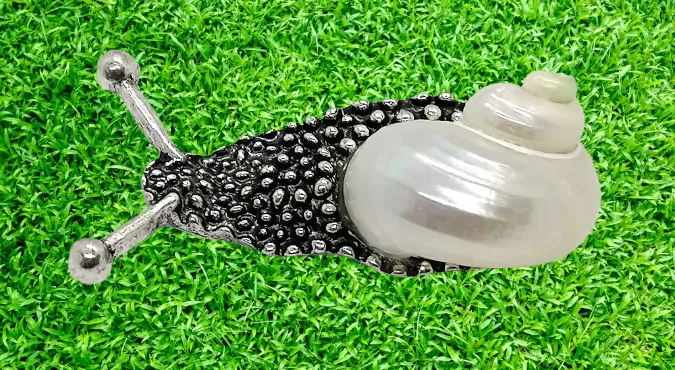 Brož a přívěsek 2 v 1 s perleťovou budičkou