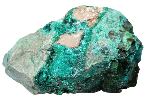 Malachit na chryzokolu v AA kvalitě 167 g