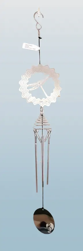 Harmonizační spirála se zvonkohrou a vážkou