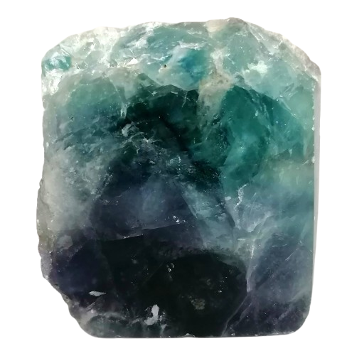 Fluorit duhový krystalický, exklusivní kus 310 g